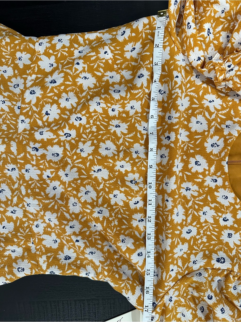 Eliza J Floral Ruffle Hem Dress NWT - Picture 5 of 11